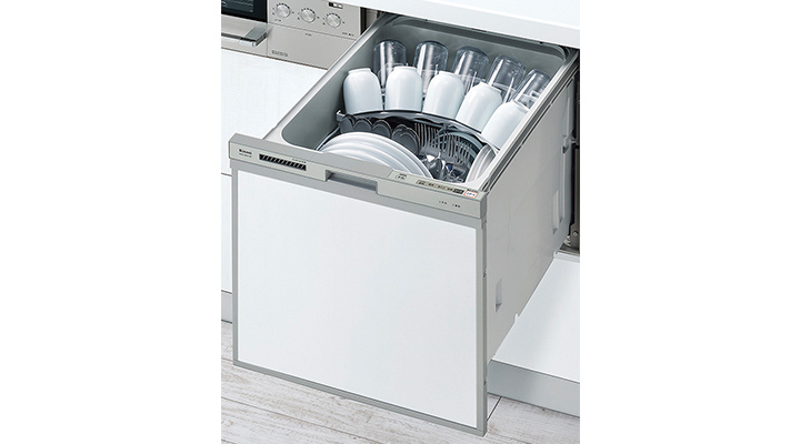 スライドオープン食器洗い乾燥機　ＲＫW-404ASV（シルバー）