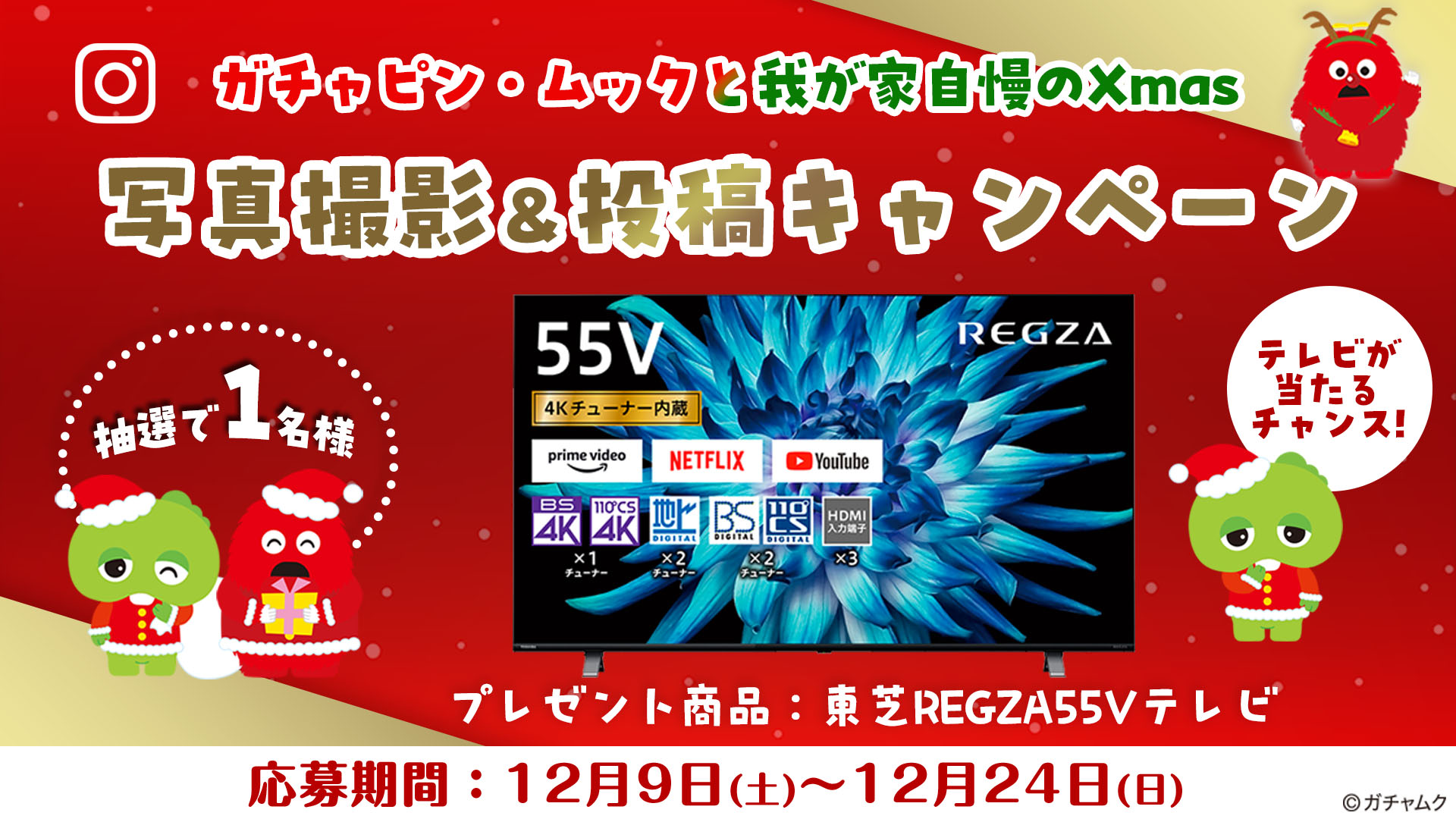 Instagram Xmasキャンペーン