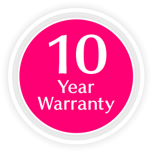 10 Year Warranty