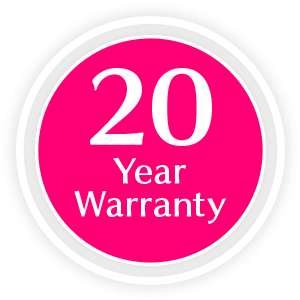 20 Year Warranty