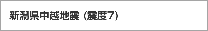 新潟県中越地震 (震度7)