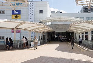 川越駅周辺